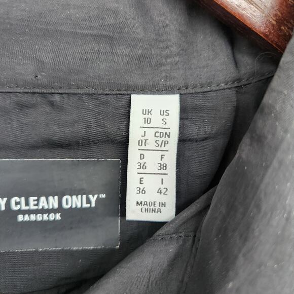 Adidas x Dry Clean Only Blouson Embroidered Beaded Top Size Small - Picture 4 of 8